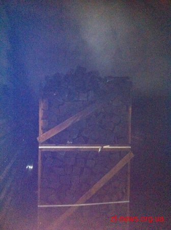 У Житомирі на підприємстві сталася пожежа в сушарці деревної продукції