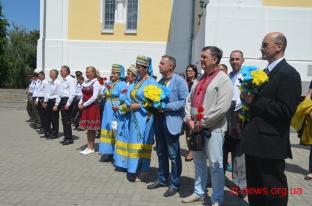 Житомиряни вшанували пам'ять Миколи Сціборського, Омеляна Сеника та Олега Ольжича