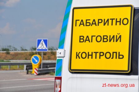 Працівники Укртрансбезпеки виписали штрафів на 1225 євро за перевищення маси вантажу