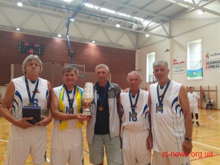 Житомиряни у складі збірних команд України перемогли на Чемпіонаті Європи з баскетболу