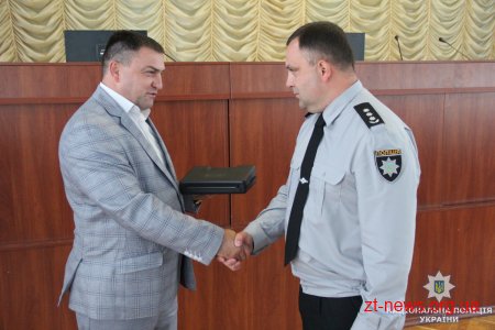 Житомирських слідчих поліції привітали з Днем служби