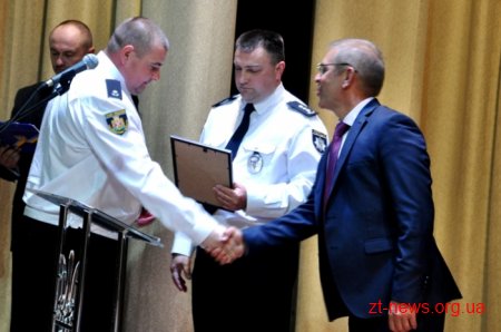 Третю річницю з дня створення Національної поліції України відзначили поліцейські Житомирщини