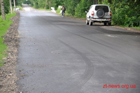 У селі Івановичі Пулинського району відремонтували дорогу