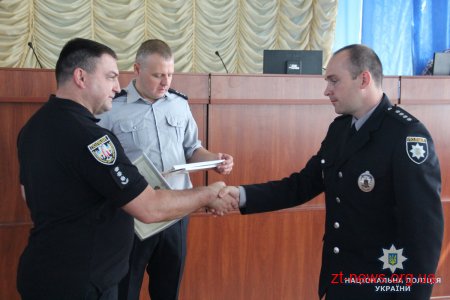 У Житомирському ГУНП дипломи правознавців отримали випускники Національної академії внутрішніх справ