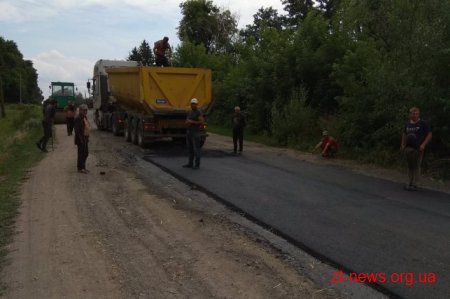 У Ружинському районі дороги обласного значення не бачили ремонту близько 25 років