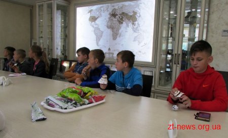 Діти учасників АТО відвідали Музей космонавтики та познайомились із процесом виготовлення морозива
