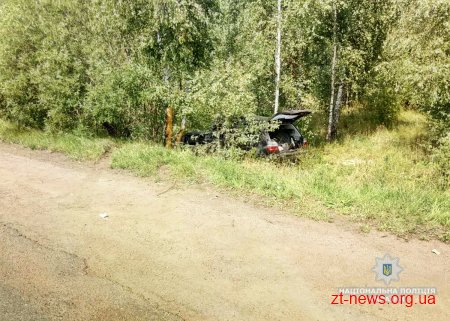 Унаслідок зіткнення ВАЗу з деревом в Ємільчинському районі водій та пасажир отримали травми