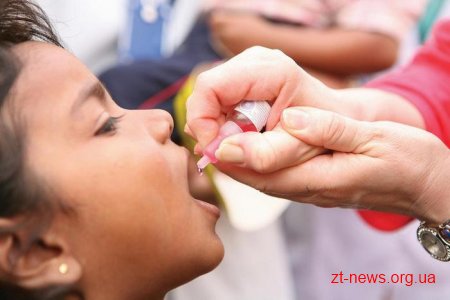 Область отримає 9 тис. 700 доз інактивованої вакцини для профілактики поліомієліту