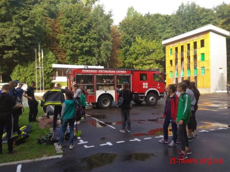 Юні рятувальники з Житомира успішно виступили на «Школі безпеки» у Львові
