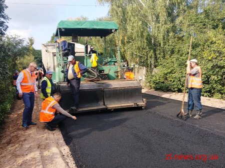 На дорозі Дениші - Михайлівка триває ремонт