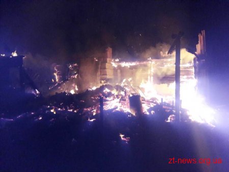 На Житомирщині під час пожежі загинула жінка, а двом її дітям вдалося врятуватися