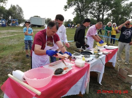На Житомирщині  відбувся перший обласний рибний фестиваль «Fish Food Fest»