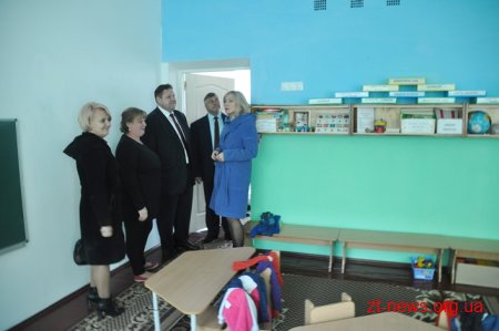 Ігор Гундич перевірив, як іде реконструкція 2 шкіл у Бердичівському районі