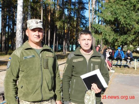 Учні Хорошівського та Черняхівського районів взяли участь у змаганнях з військово-прикладного спорту