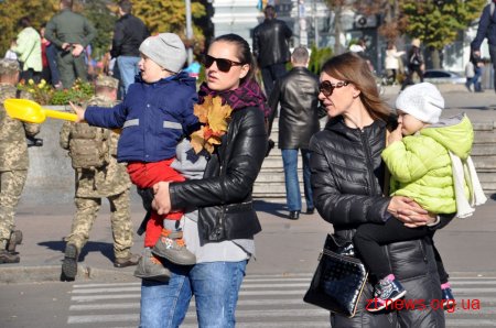 У Житомирі тривають святкові заходи з нагоди Дня захисника України