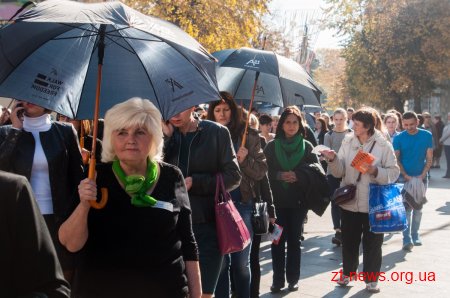 У Житомирі пройшла «Хода за свободу» з нагоди дня боротьби з торгівлею людьми