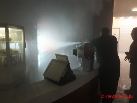 В одному з кафе в ТРЦ Глобал сталася пожежа