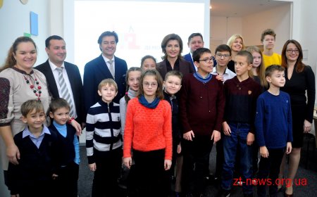 Марина Порошенко у Житомирі презентувала проект «Дитяча Демократія»