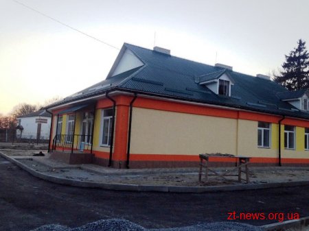 У с. Білка, що в Коростенському районі, завершують реконструкцію дошкільного закладу