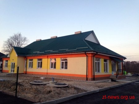 У с. Білка, що в Коростенському районі, завершують реконструкцію дошкільного закладу