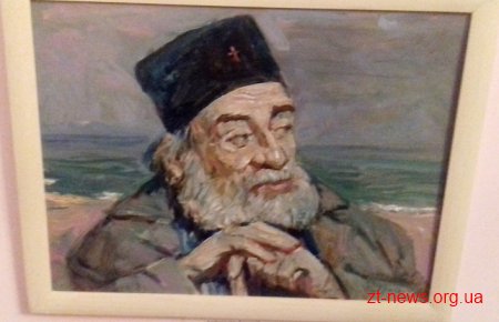 У Житомирі відкрили виставку картин Василя Красьохи, написаних на Афоні