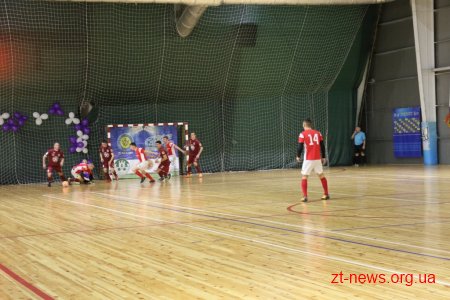 У чемпіонаті Житомира з футзалу ФК «Купол 95» посідає перше місце