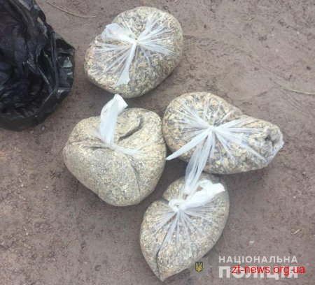Упродовж 2018 року поліцейські Житомирщини вилучили з незаконного обігу понад 200 кг наркотиків