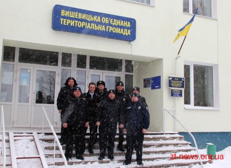 Поліцейська станція запрацювала у Радомишльському районі