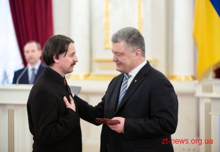 У День Соборності України Президент відзначив чотирьох жителів Житомирщини