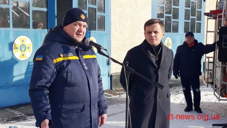 Житомирський міський голова передав вогнеборцям спорядження на суму понад 700 тис. грн