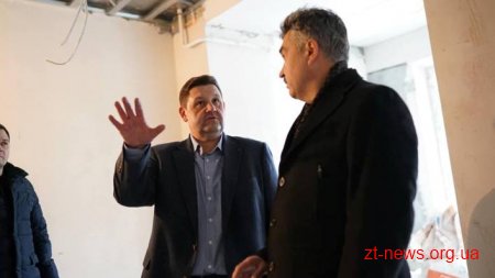 Ігор Гундич на вихідних перевірив хід робіт на об’єктах, які реконструюють у Житомирі