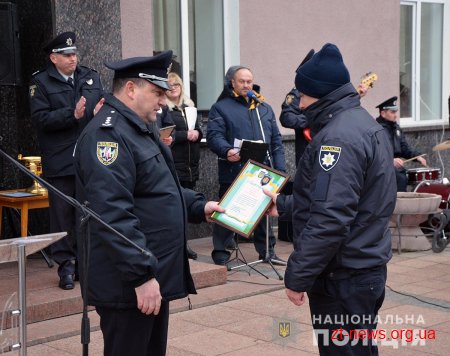 У Житомирі 160 поліцейських з різних областей України склали Присягу