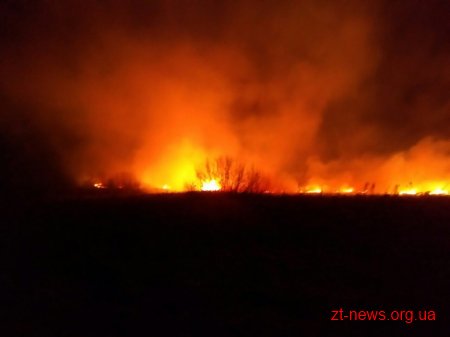 Упродовж доби вогнеборці області ліквідували 20 загорянь сухотрав’я, внаслідок яких вогнем пройдено 49 га території