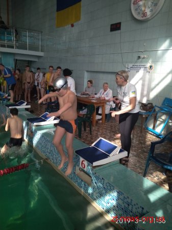У чемпіонаті міста з плавання серед осіб з інвалідністю взяли участь понад 30 учасників