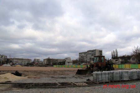 У Житомирі продовжується комплексна реконструкція стадіону «Спартак»