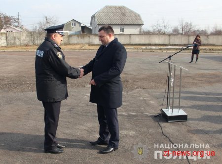 Автопарк поліції Житомирщини поповнився новими автомобілями