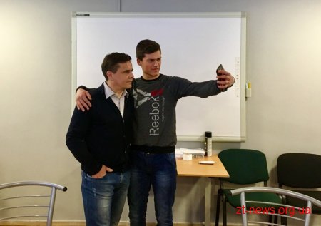 Сергій Сухомлин поспілкувався з учасниками проекту «Мрійники», які відвідали Житомир