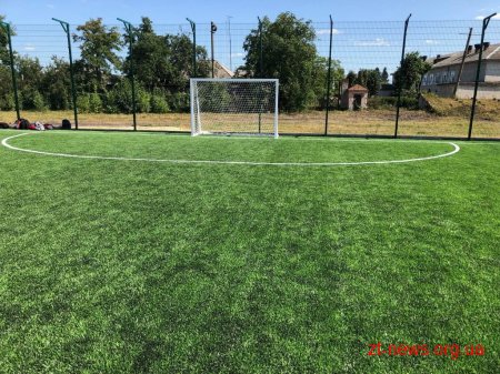 57 спортивних майданчиків зі штучним покриттям планують побудувати на Житомирщині у 2019-2021 роках