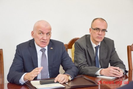 Керівники області зустрілись з Послом Білорусі