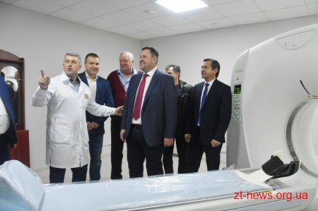 Вже третій в області комп’ютерний томограф придбали для Житомирської районної лікарні
