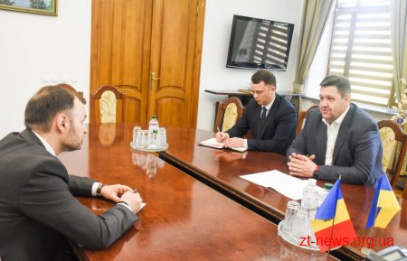 Ігор Гундич провів зустріч з послом Республіки Молдова