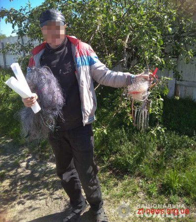 На Звягельщині упродовж кількох тижнів поліцейські зафіксували понад 30 випадків незаконного вилову риби