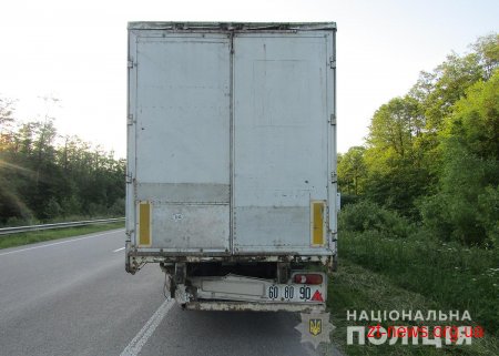 На Звягельщині нетверезий водій іномарки «наздогнав» вантажівку