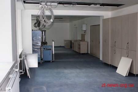 Реконструкція реанімаційного відділення в обласній лікарні на фінішній прямій