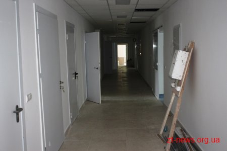 Реконструкція реанімаційного відділення в обласній лікарні на фінішній прямій