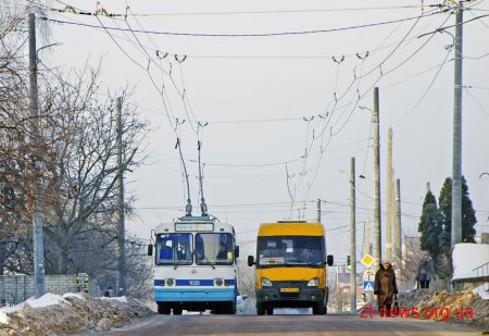 Громадський транспорт Житомира переходить на режим скороченого випуску рухомого складу