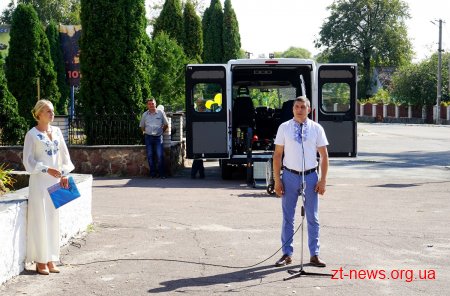 На Житомирщині з’явилася ще одна служба «Соціального таксі» – у Чоповицькій ОТГ
