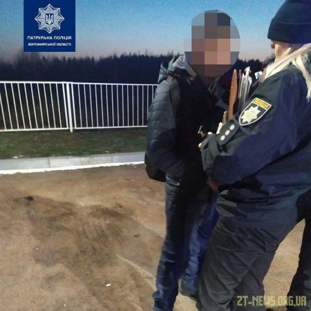 На Житомирщині п'яний водій маршрутки намагався відкупитись від поліцейських