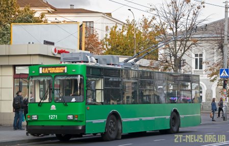 Через ремонт Великої Бердичівської деякі тролейбусні маршрути зазнають змін