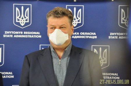 Брифінг Віталія Бунечка щодо ситуації з коронавірусом у Житомирській області